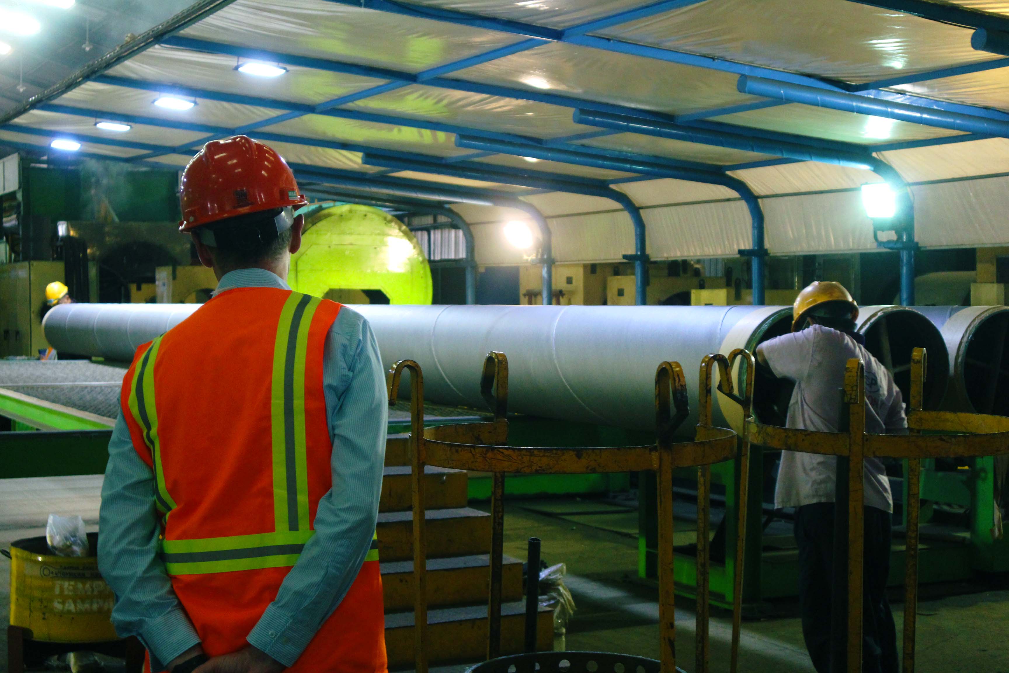 SAIPEM Reviews Indal Coating Facility
